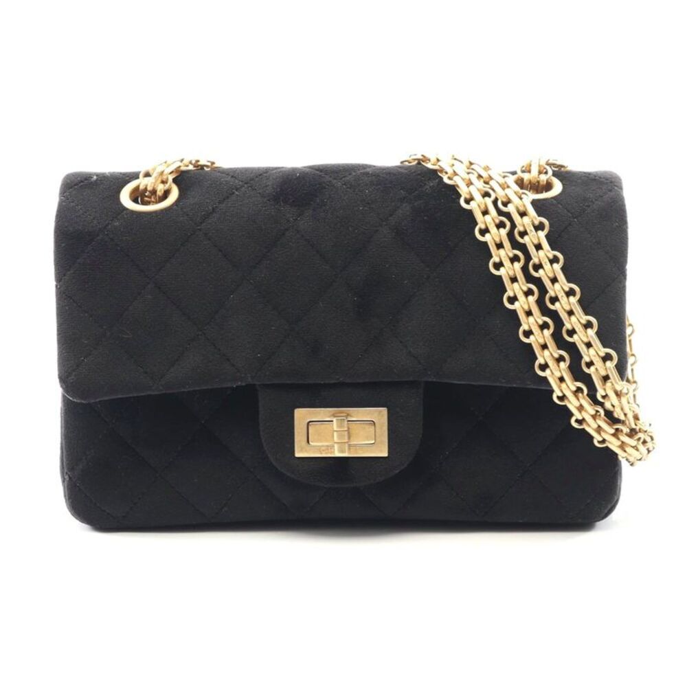 Chanel 2.55 Fabric Shoulder Bag